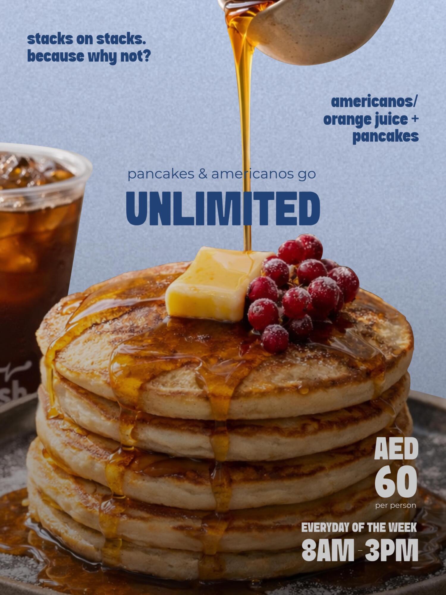 all you can eat pancakes